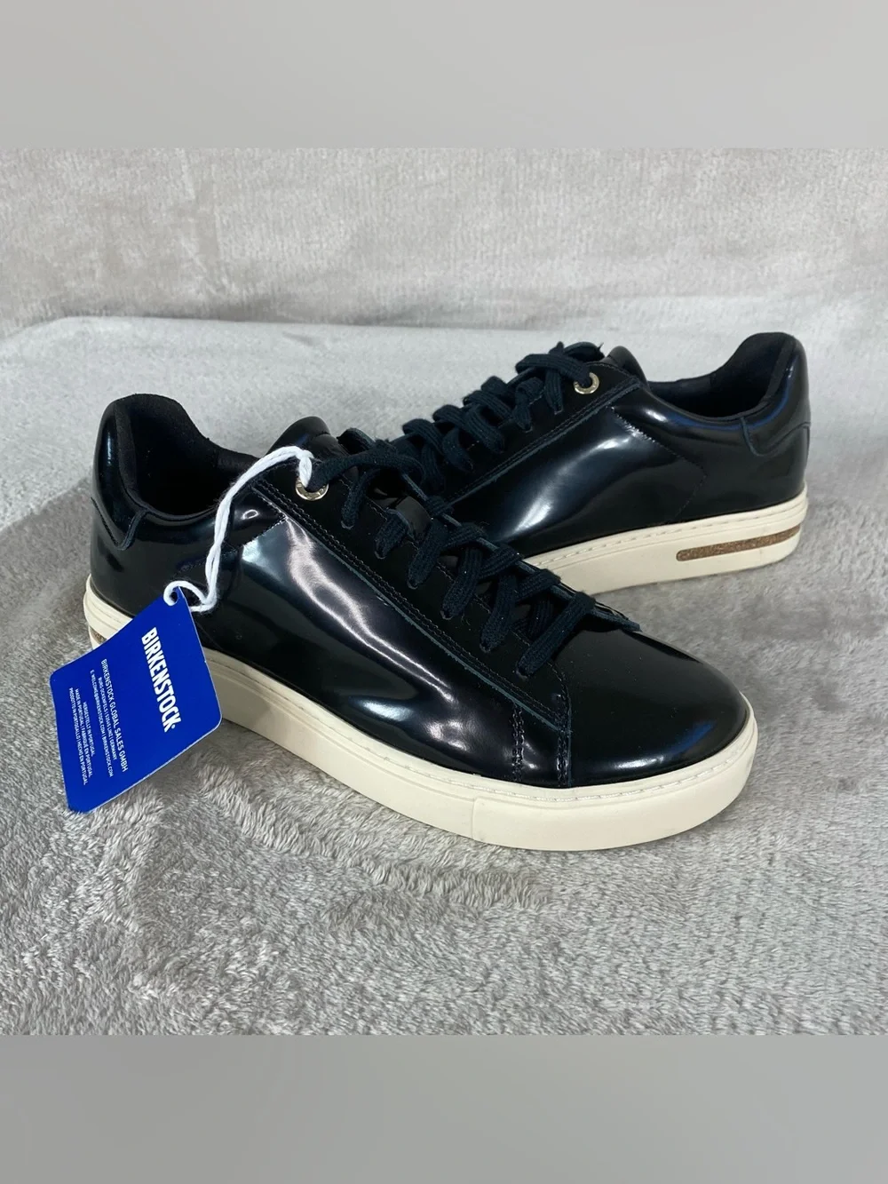 Birkenstock Bend Low Decon Womens Shoes US 6 EU 37 Black Patent Leather NEW